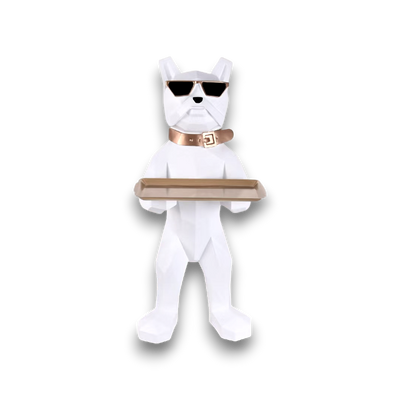 Grand Bulldog Sculptural Hookah