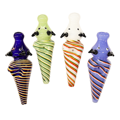 Bull Hand Pipe Spoon - 4.5 Inch Design