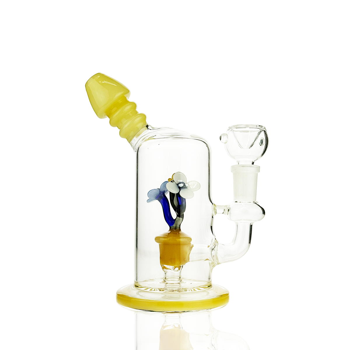 7-Inch Slime Glass Flower Shower Water Pipe
