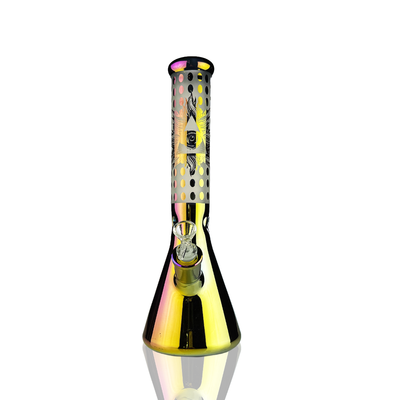 14-Inch Electroplated Beaker Water Pipe
