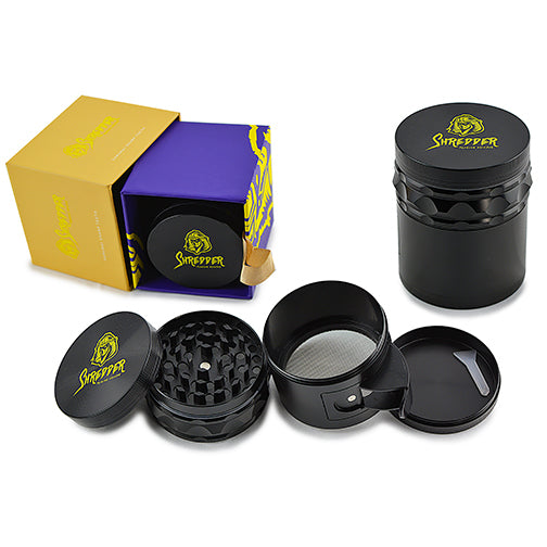 Heavy Duty 63mm 4-Piece Grinder with Side Stash