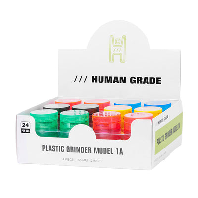 Assorted Plastic Dry Herb Grinder Displays