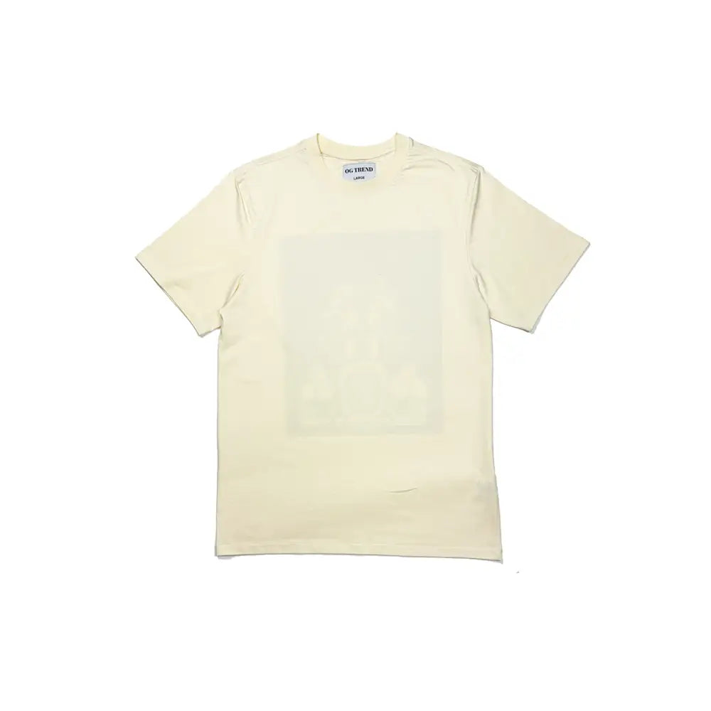 Cream-colored off-white La Muerte half sleeve t-shirt for style and comfort