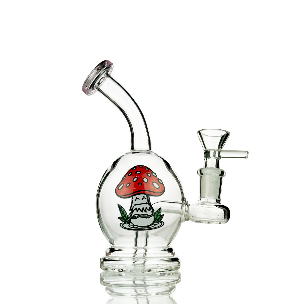 Elegant Spherical Water Pipe with Sticker