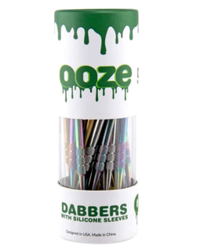 Ooze Assorted Dab Tool & Silicone Cap Set - 30 Pack