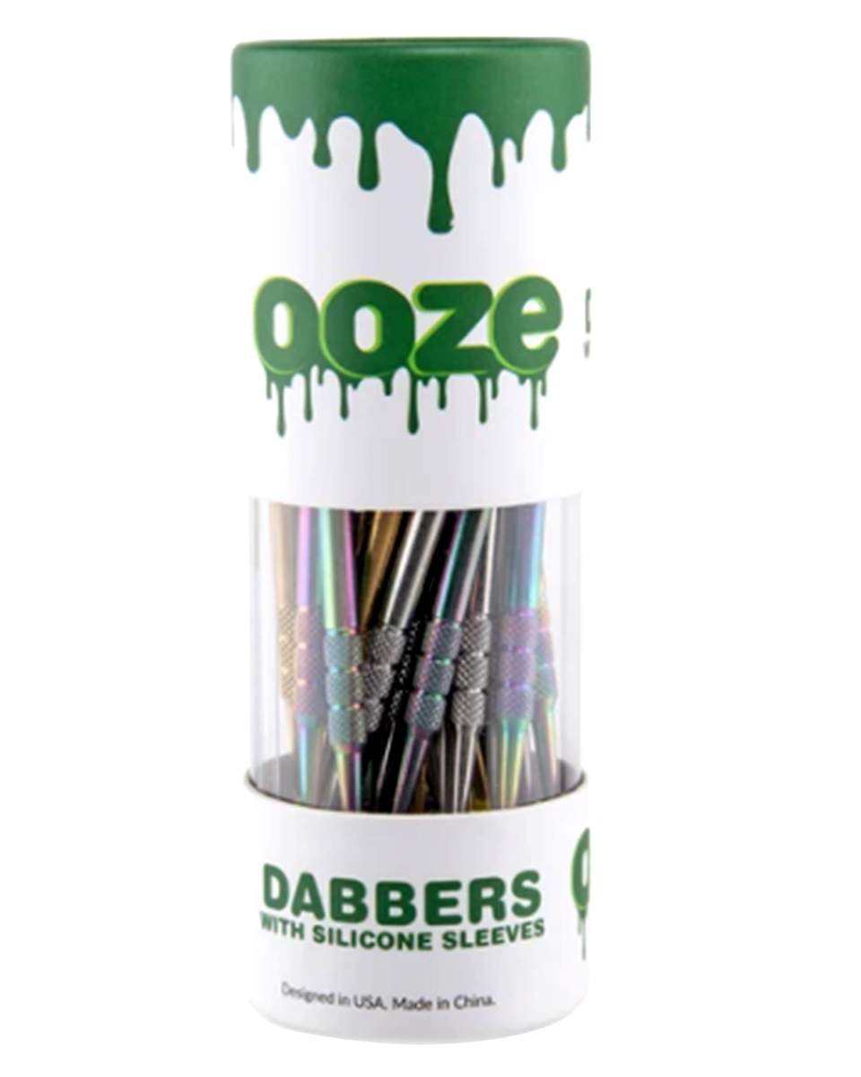 Ooze Assorted Dab Tool & Silicone Cap Set - 30 Pack