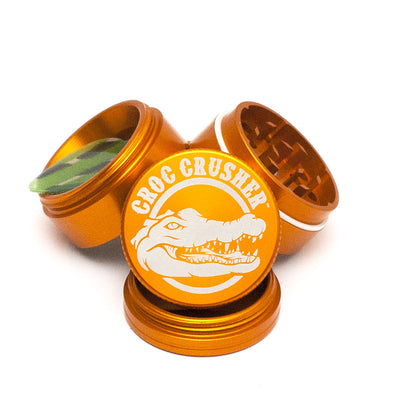 Croc Crusher 1.5" Aluminum Dry Herb Grinder