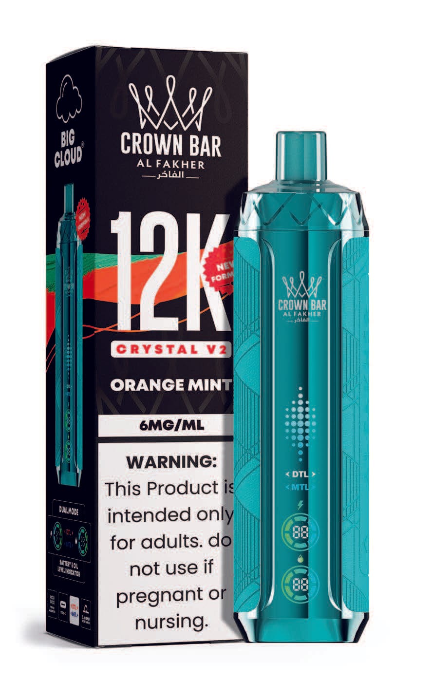 Al Fakher Crown Bar 12k Puffs Disposable Vape 5-Pack