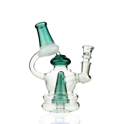 7-Inch Recycler Water Pipe with 14mm Bowl