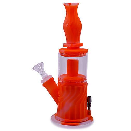Modular Silicone Water Pipe & Nectar Collector
