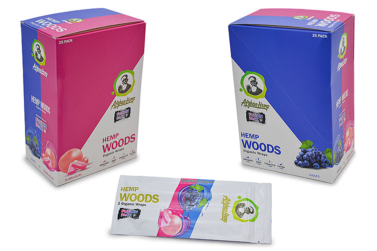 Afghan Hemp Dual Flavor Herbal Wraps