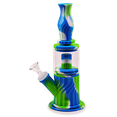 Modular Silicone Water Pipe & Nectar Collector