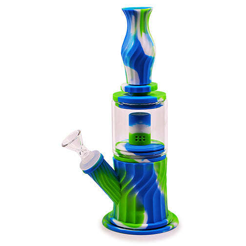 Modular Silicone Water Pipe & Nectar Collector