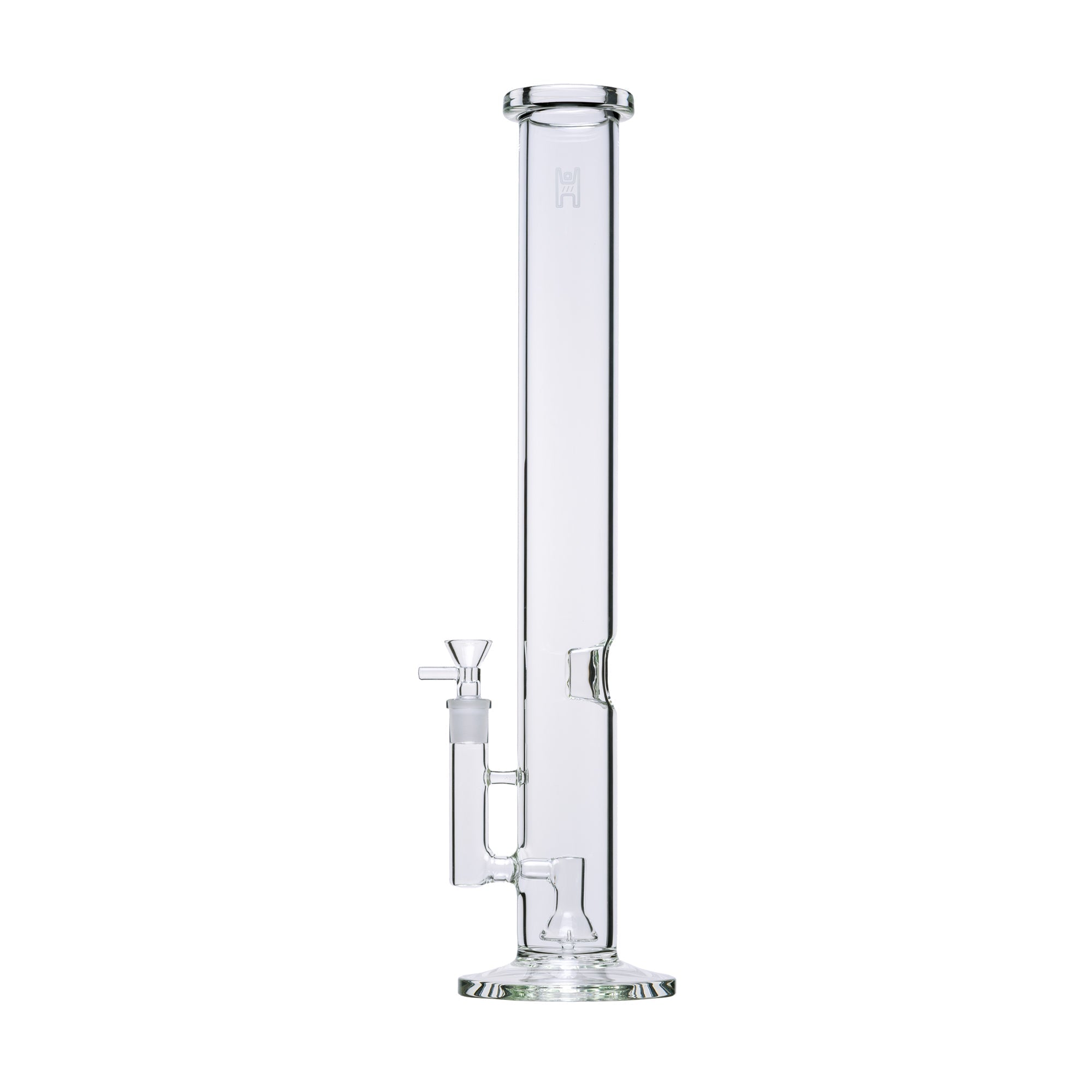 Classic 18-Inch Straight Tube Glass Water Pipe