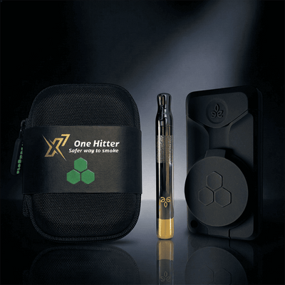 X7 - Smoke Filtering Smell Proof One-Hitter Pipe