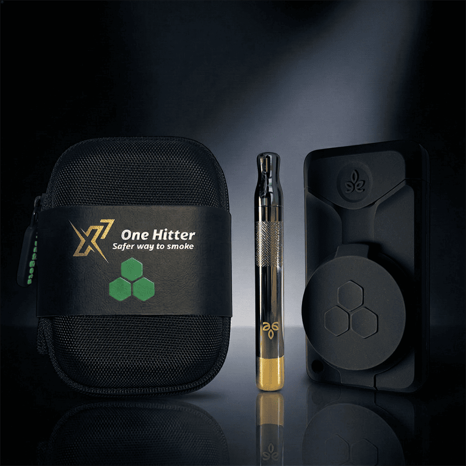 X7 - Smoke Filtering Smell Proof One-Hitter Pipe