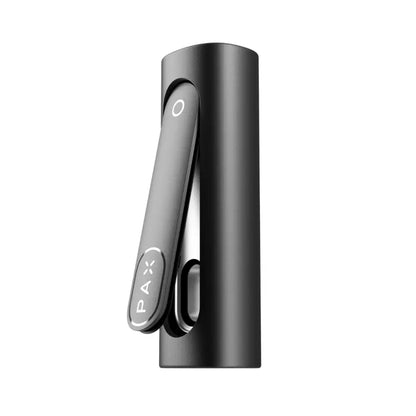 Dark gray Pax Flow vaporizer with hybrid heating and swivel oven door for dry herbs