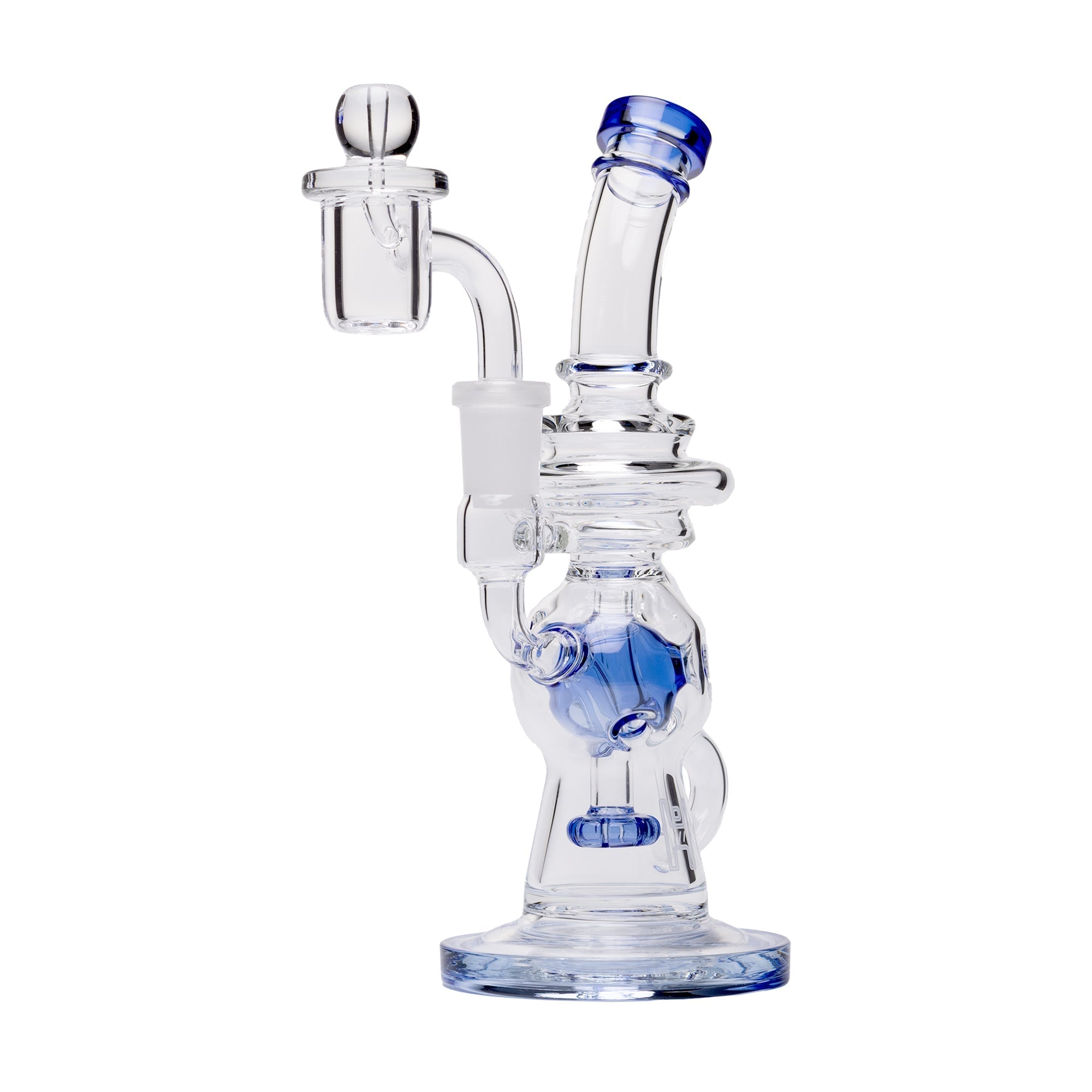 7-inch Swiss Recycler Rig with Quartz Bucket