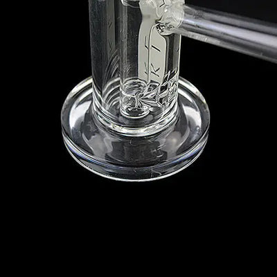 Premium Klean Glass Rig – Heavy Duty 7-9mm bong with percolator feature in the base