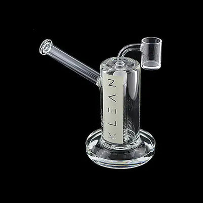 Premium Klean Glass Rig – Heavy Duty 7-9mm Thickness with ’KLEIN’ Branding on Chamber