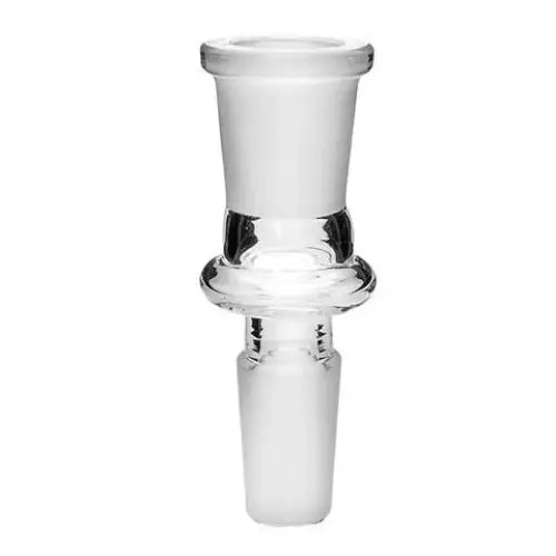 Premium smoking accessory male female 19mm 19mm clear glass bong adapter
