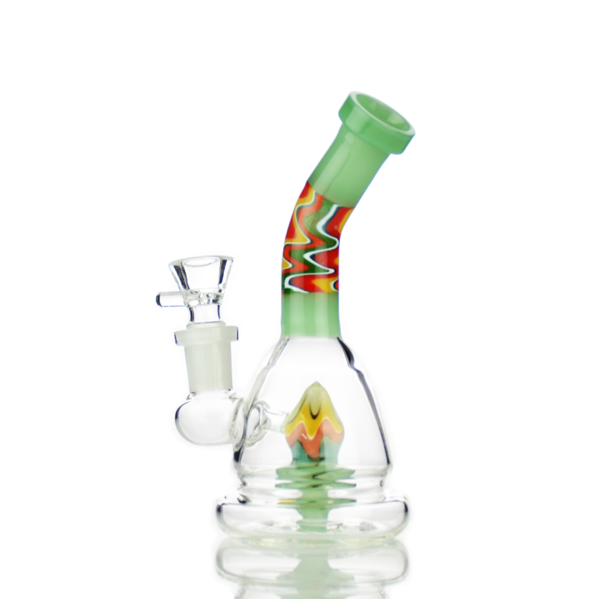 Compact 6-Inch Water Pipe with Dome Perc