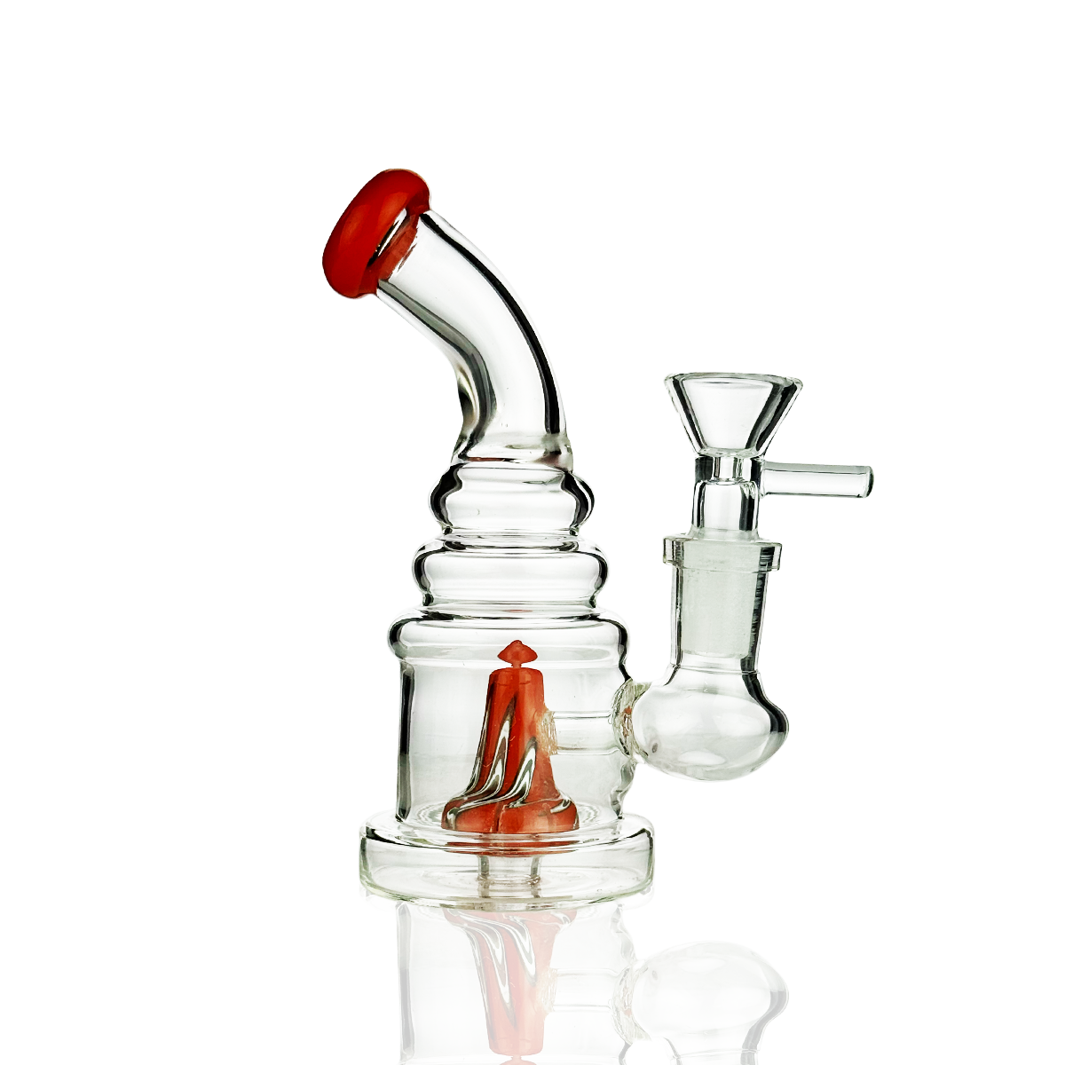 5-inch Volcano Shower Perc Water Pipe