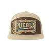 Puebla Embroidered Snapback Hat on Sale