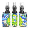 Pulsar Apx Wax Vaporizer Devices With Triple Quartz Atomizer And Psychedelic Wraps