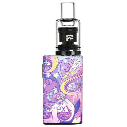 Colorful Pulsar Apx Wax Vape With Triple Quartz Atomizer And Psychedelic Design