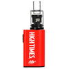 Red Pulsar Apx Wax Vape With Triple Quartz Atomizer And ’high Times’ Branding