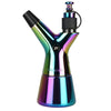 Limited Edition Rök Electric Dab Rig - Iridescent Y-shaped vaporizer with multiple chambers