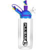 Colorful Gravity Water Pipe from Pulsar Rip Series with BPA-free Silicone Topper