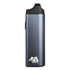 Metallic gray Pulsar APX Vape V3 with black mouthpiece, featuring maximized herb chamber