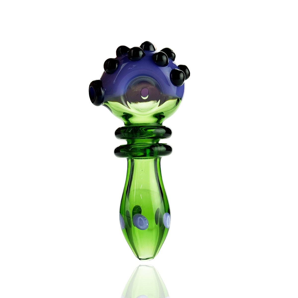 4.5-inch Slime Head Double Ring Spoon Pipe