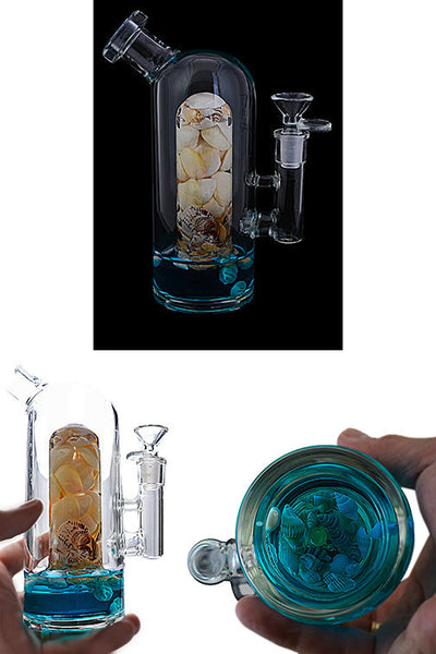 Whimsical Capsule Glass Water Pipe