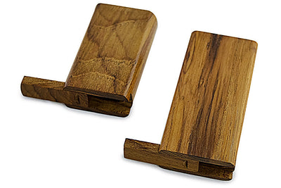 Artisan Teak Wood Dugout with Sliding Top