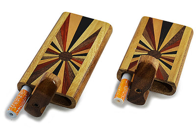 Horizon Teak Wood Swivel Dugout