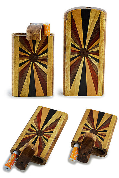 Horizon Teak Wood Swivel Dugout