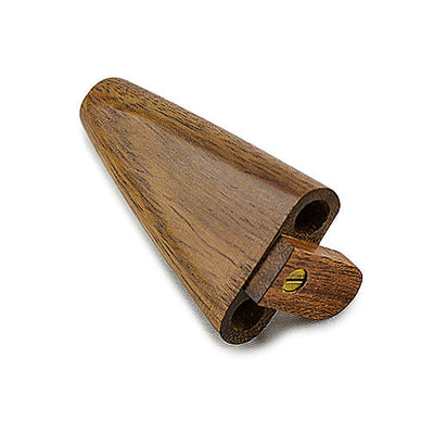 Exotic Wood Dual Joint Pipe with Swivel Cap