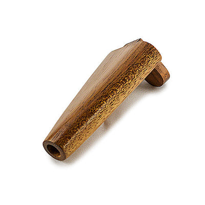 Exotic Wood Dual Joint Pipe with Swivel Cap