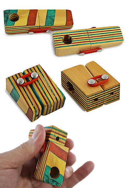 Artisan Laminated Wood Flip Pipe