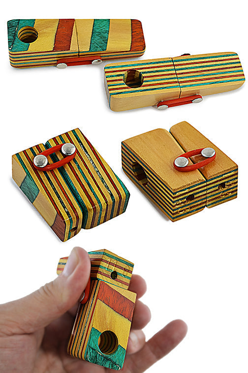 Artisan Laminated Wood Flip Pipe