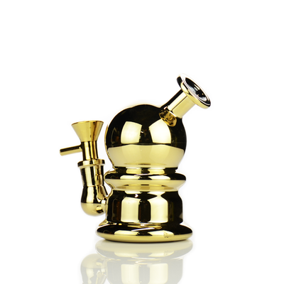 5-inch Electroplated Water Pipe with 14mm Bowl
