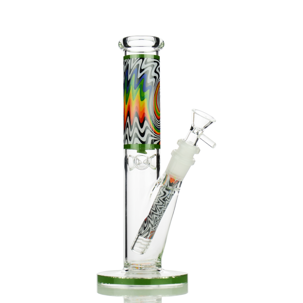 Daring 10-Inch WigWag Decal Water Pipe
