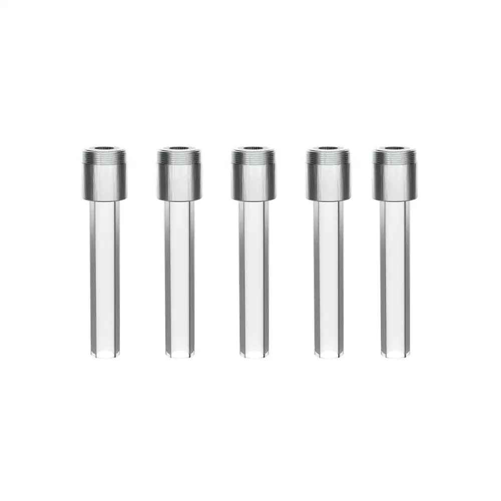 Five metal transistors in a row for Quartz Nail Screw Pack of 5 for Dabbing
