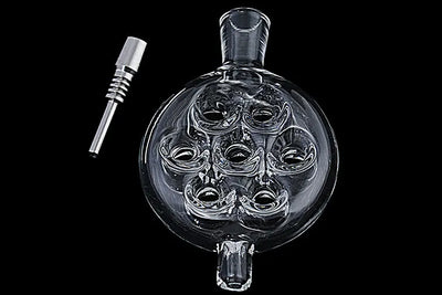 Fab Egg Glass Nectar Collector with Titanium Tip