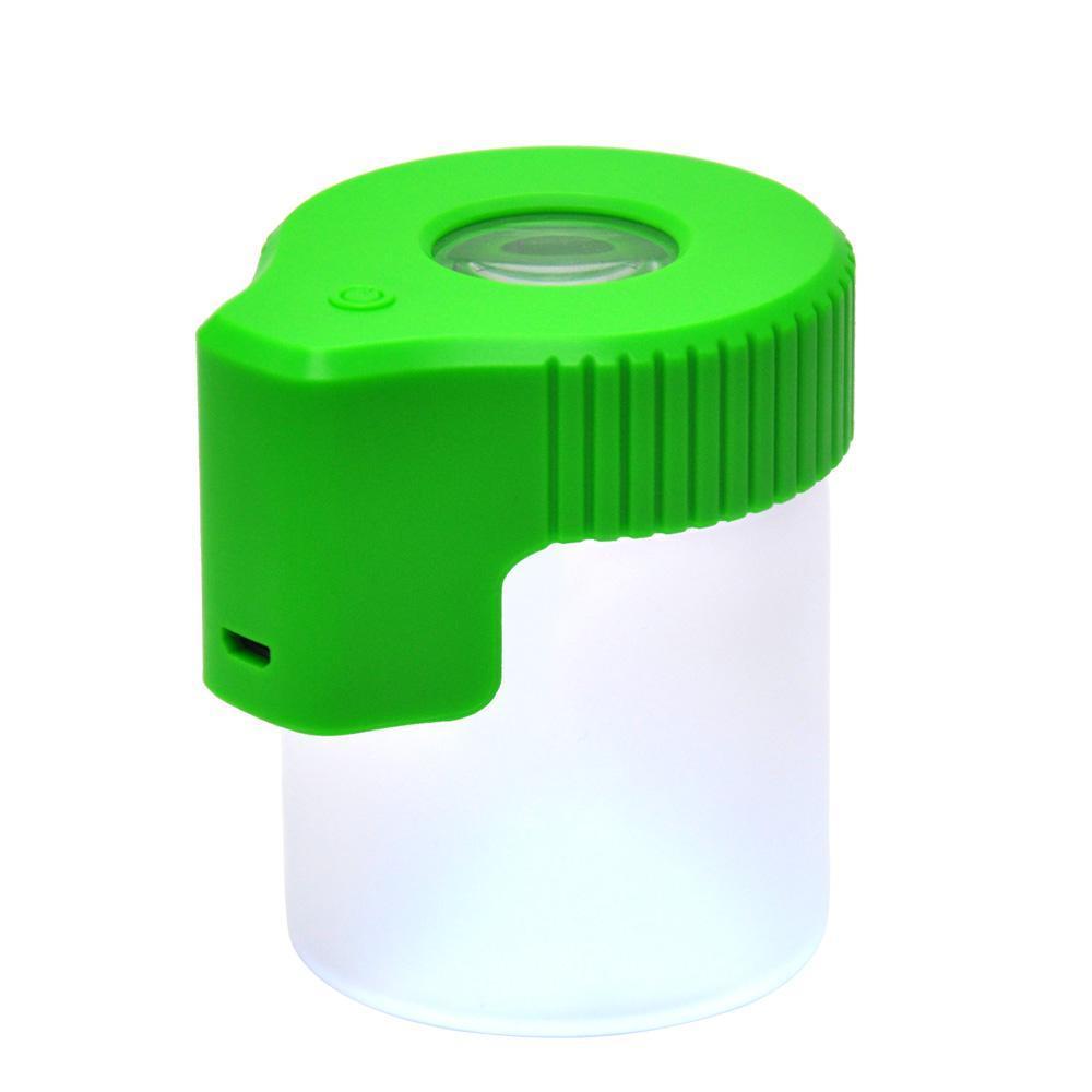Airtight LED Magnifier Stash Jar