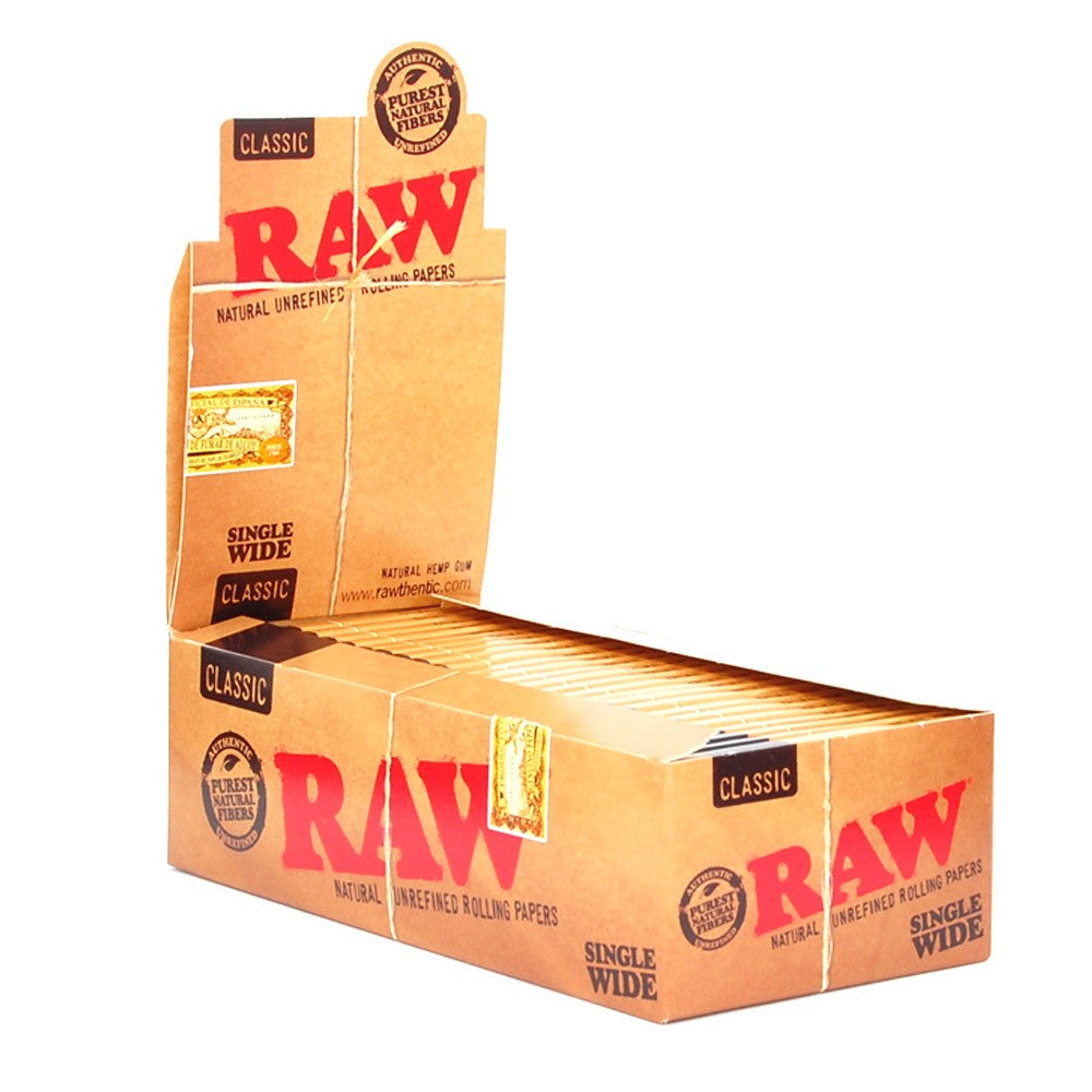 Natural Unbleached Single Wide Rolling Papers