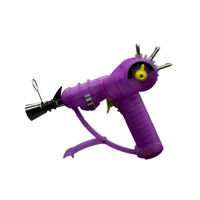 Purple futuristic ray gun torch from ’Glow In The Dark Real Life Ray Gun Torch’